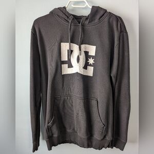 DC Black Hoodie with Logo